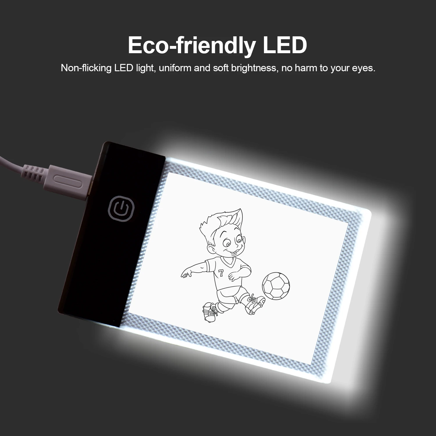 Flip Book Kit mit Lichtpad LED Light Box Tablet 300 Blatt Zeichenpapier V9H0 