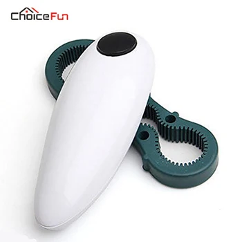 

CHOICE FUN Hot One Touch Automatic Electric Can Tin Bottle Opener &Bottle Wrench No Hands Battery Operated