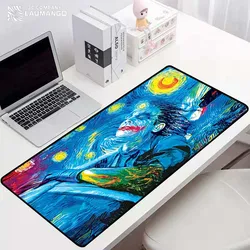 Notbook gamer menina joker grande mouse almofadas protetor de mesa deskpad mesa de jogos para computador tapete do mouse anime mousepad velocidade