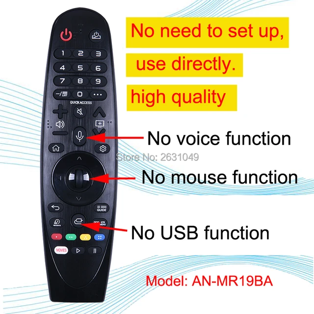 LG AN-MR19BA MANDO A DISTANCIA MAGIC REMOTE COMPATIBLE SMART TV DE