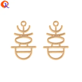 

Cordial Design 100Pcs 15*23MM Jewelry Accessories/DIY Making/Hand Made/Letter Shape/Earrings Connectors/Charms/Jewelry Findings