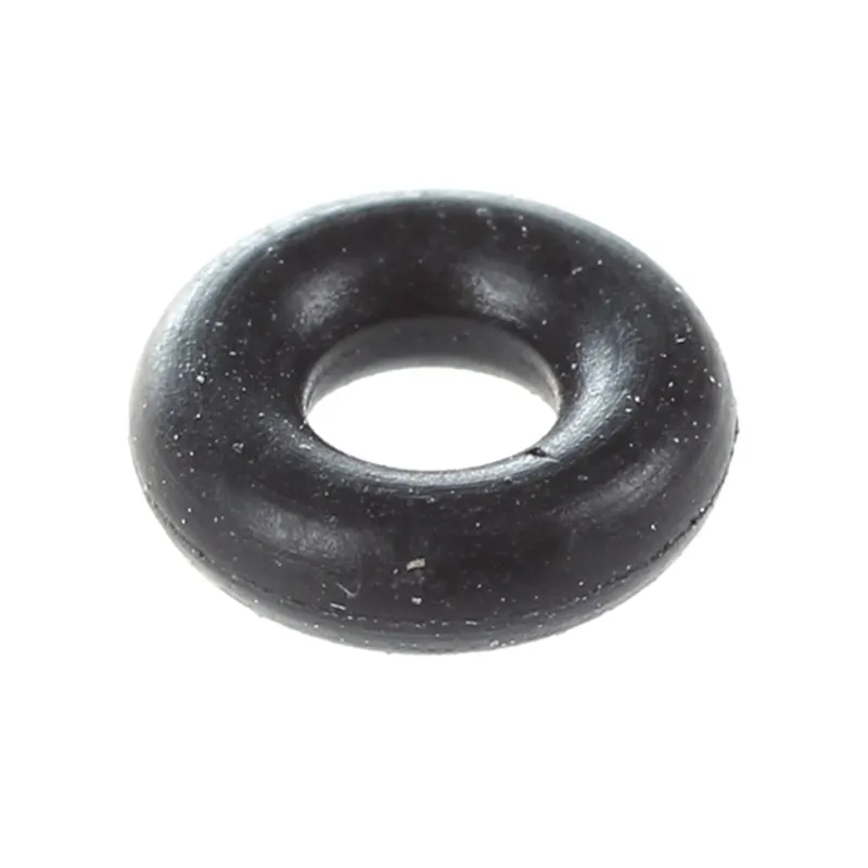 

HTHL-100 pcs 7mm x 3mm x 2mm Black Rubber Clasp Washer Gasket Ring