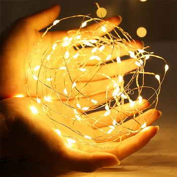 

1-10M Christmas LED String Light Festoon lamps Waterproof Outdoor Garland Birthday Party Holiday Wedding Christmas Decoration