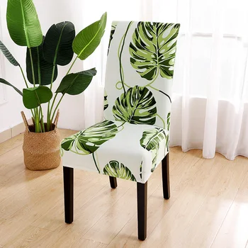 

Elastic Dining Chair Covers Printing Covers For Chairs Modern Covers For Chairs With Backrest CH37009