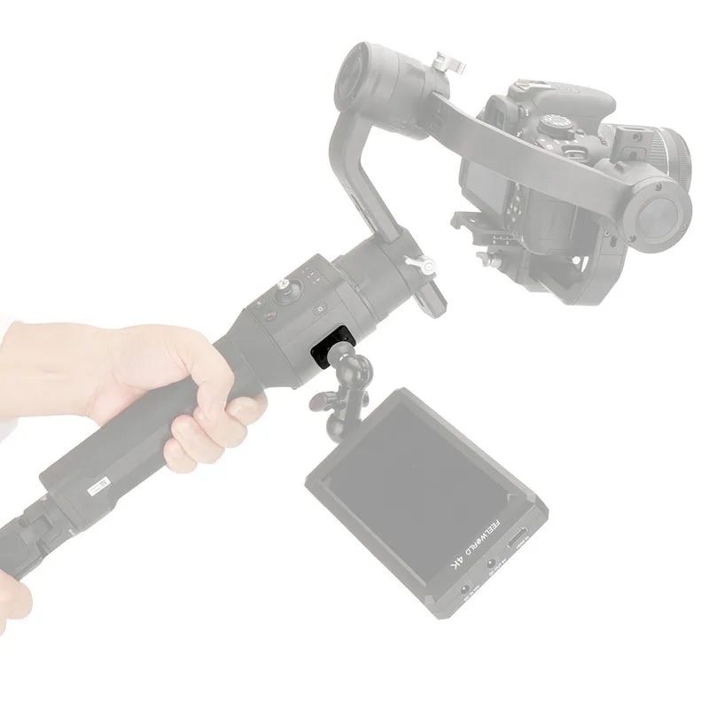 Монтажная пластина замещать крепление 1/4 винт адаптер совместимый Dji Ronin S KQS8 |