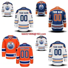 Custom Edmonton Top Quality Personalize For Men Women Youth/Kids Embroidery Logo Free Shipping Jersey
