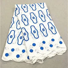 Швейцарская кружевная ткань хлопок Suisse сухая кружевная ткань высокого качества ткань из Дубая швейцарская вуаль кружева в швейцарской 5 ярдов/партия