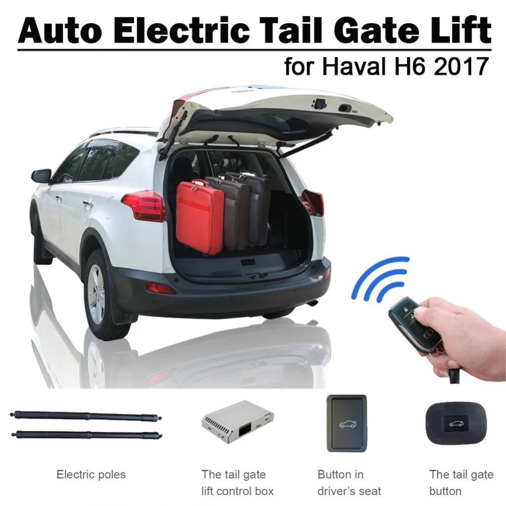  Smart Auto Electric Tail Gate Lift for Haval H6 2017 Remote Control Drive Seat Button Control Set H