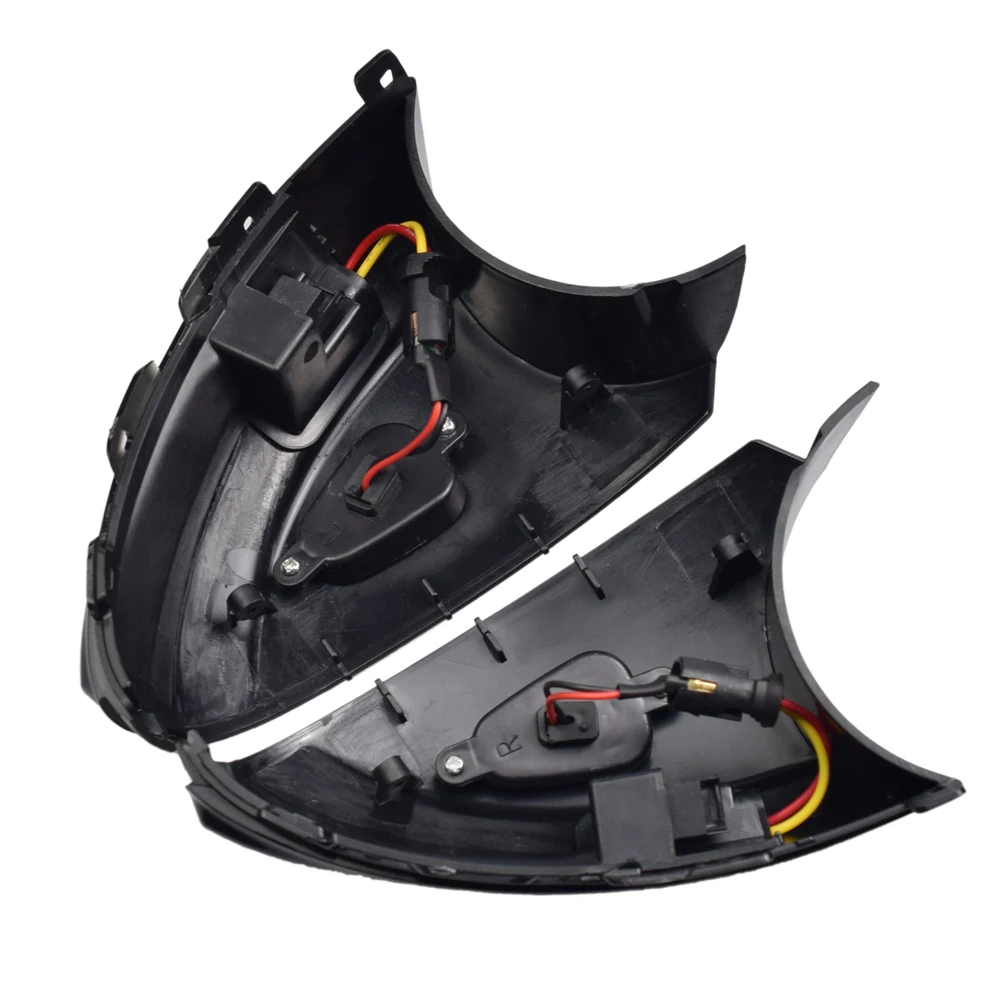 Dynamic Turn Signal Side Mirrors With Puddle Lamps - Compatible With VW Tiguan MK1 2008-2016