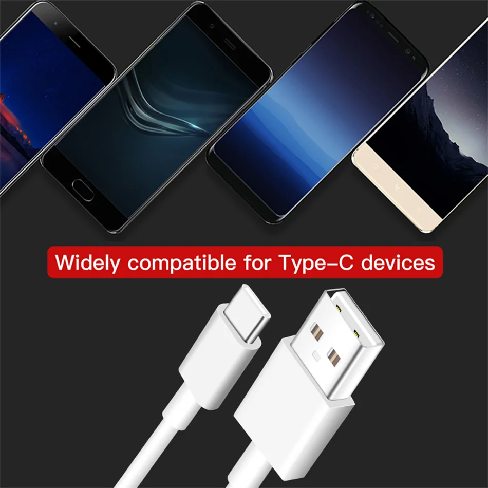 Xiaomi mi 9 Pro Кабель USB-C быстрое зарядное устройство Белый Быстрый 3,1 синхронизации данных для mi x 3 2s 2 mi 9 8 6 красный mi K20 Pro Note 8 7