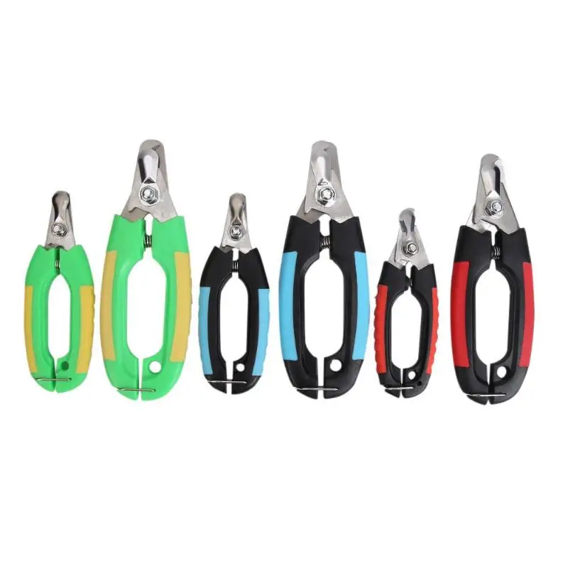 Stainless Steel Pet Nail Clipper Dog Cat Beauty Scissors Nail File Claw Cutter Ergonomic Design Helps Reduce Injury
