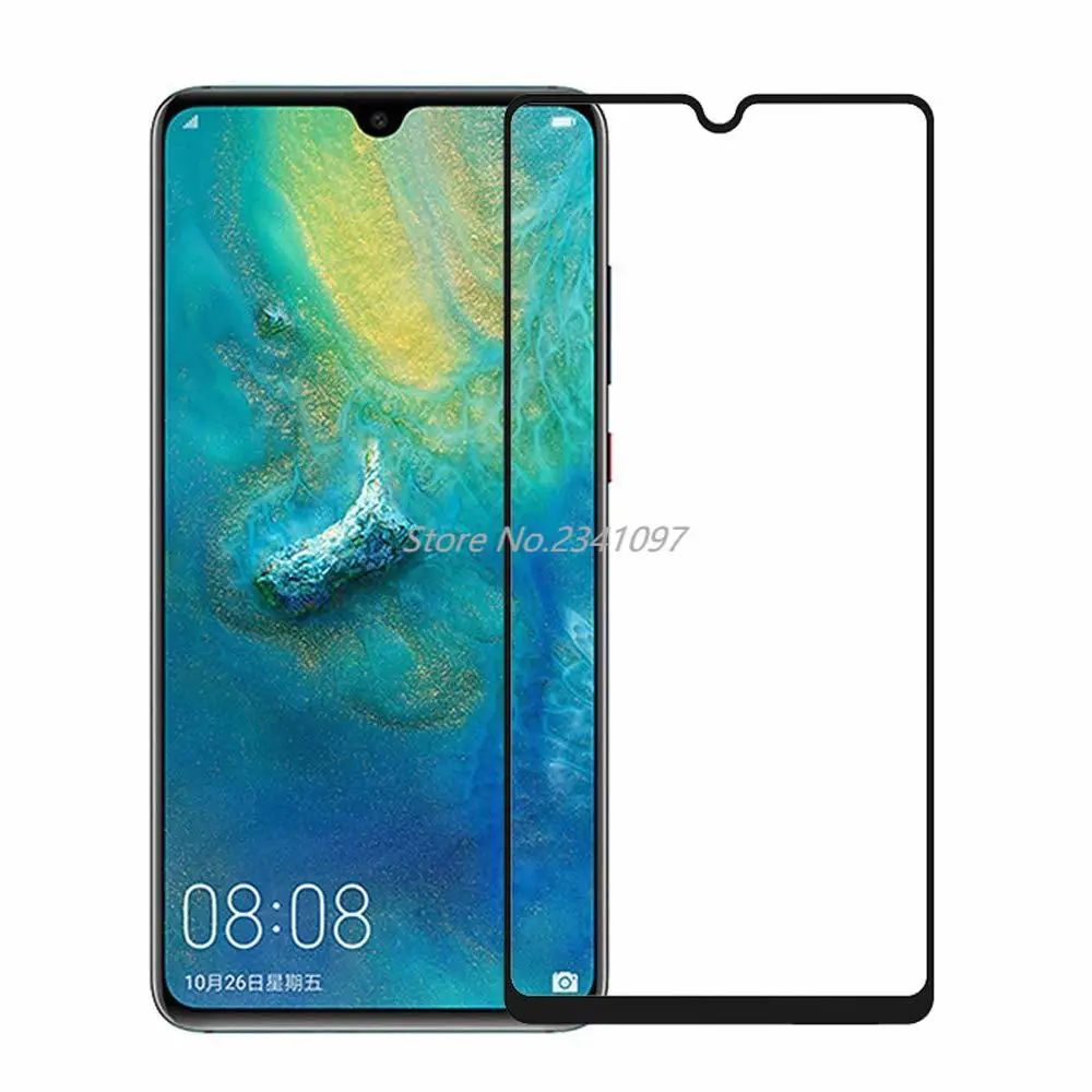 5D 9 H полное покрытие черное закаленное стекло для huawei mate 20 X защитная пленка 20X