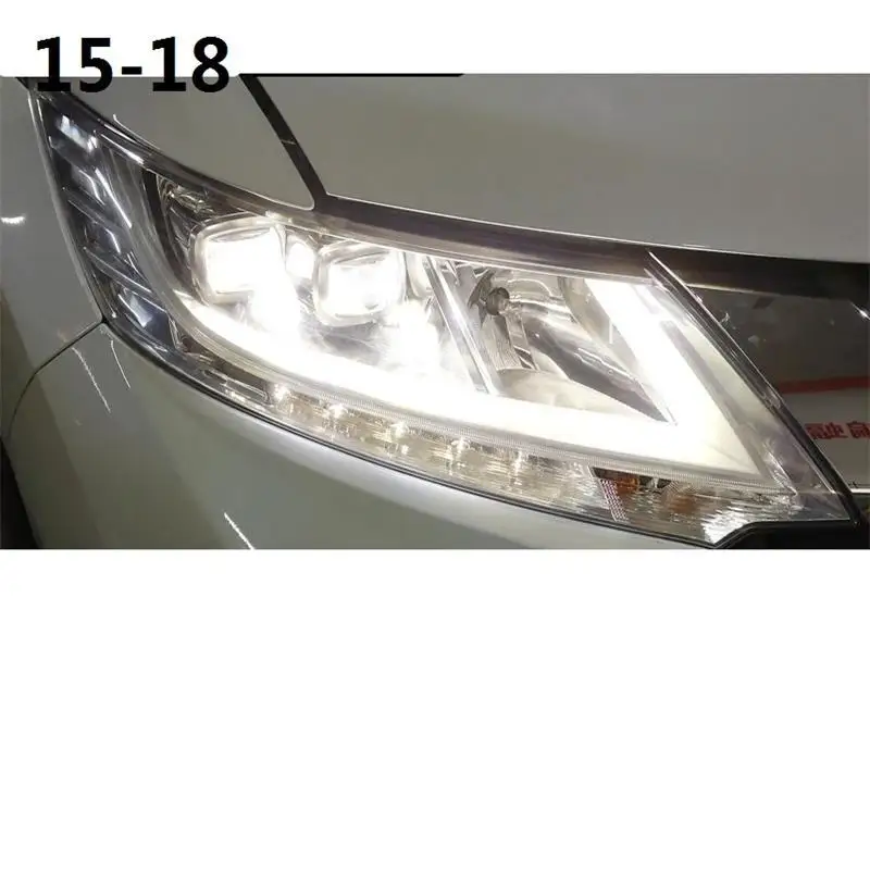 Ходовые части автостайлинг Luces Led Para авто аксессуары фары автомобильные фары в сборе 15 16 17 для Honda Odyssey