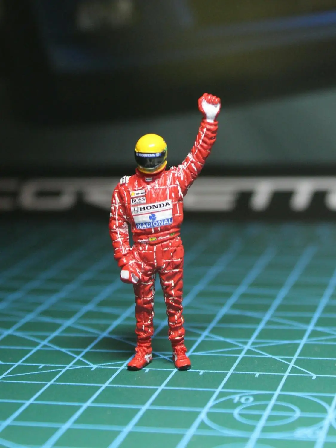 Модель автомобиля Ayrtonsenna 1/43