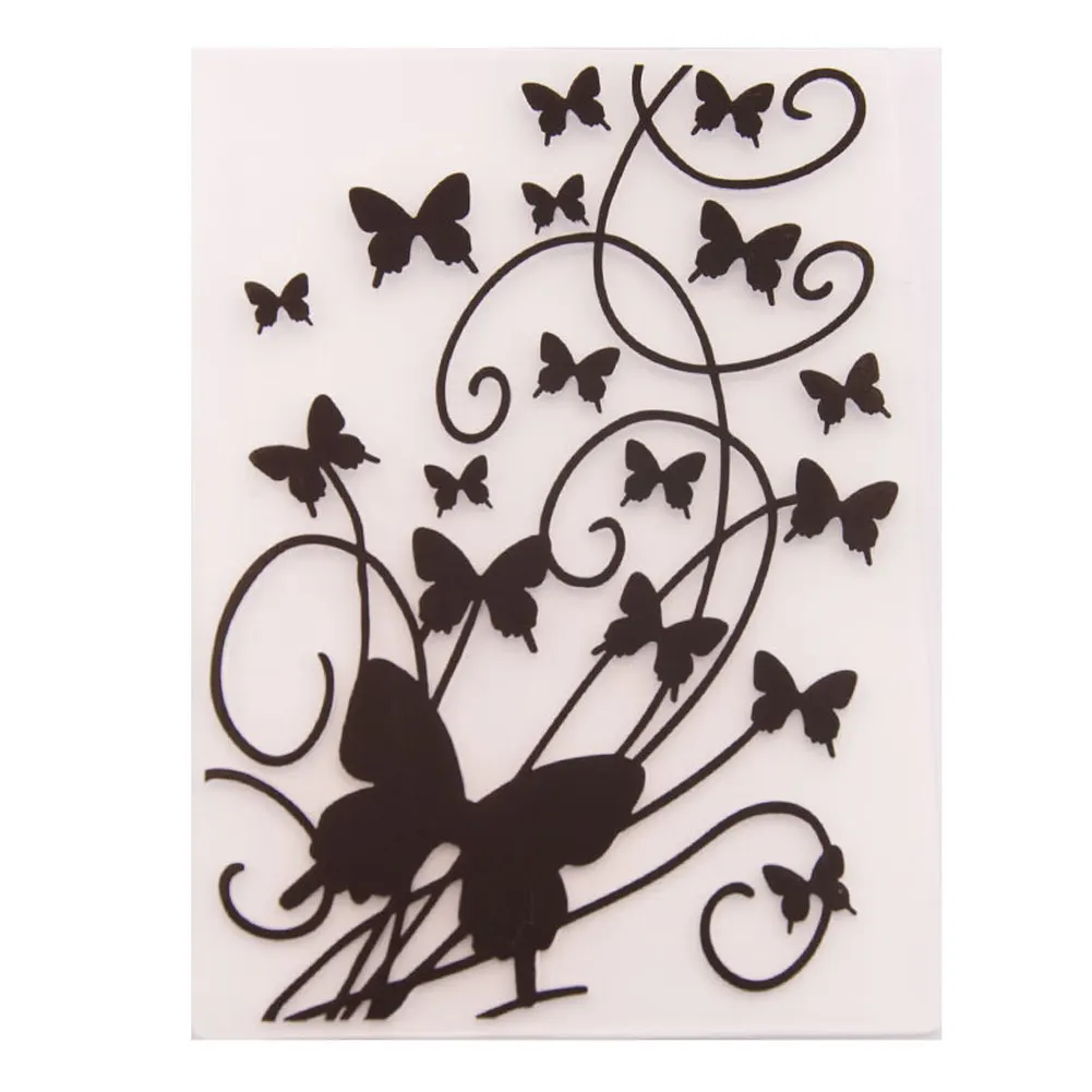 HOT Plastic Butterfly Template Lace Craft Card Making Paper Album Wedding Decoration Embossing Folders | Дом и сад