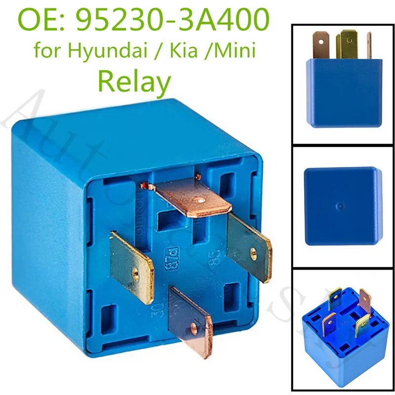 Автомобильное Многофункциональное реле постоянного тока 12 В 30A 4 Pin OEM 95230-3A400 для hyundai Kia Mini Авто аксессуары для замены
