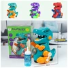Dinosaur Bubble Machine For Kid With Sound And Lights Outdoor Toy Electric Bubble Blower Toy Soap Water Bubble Maker 4