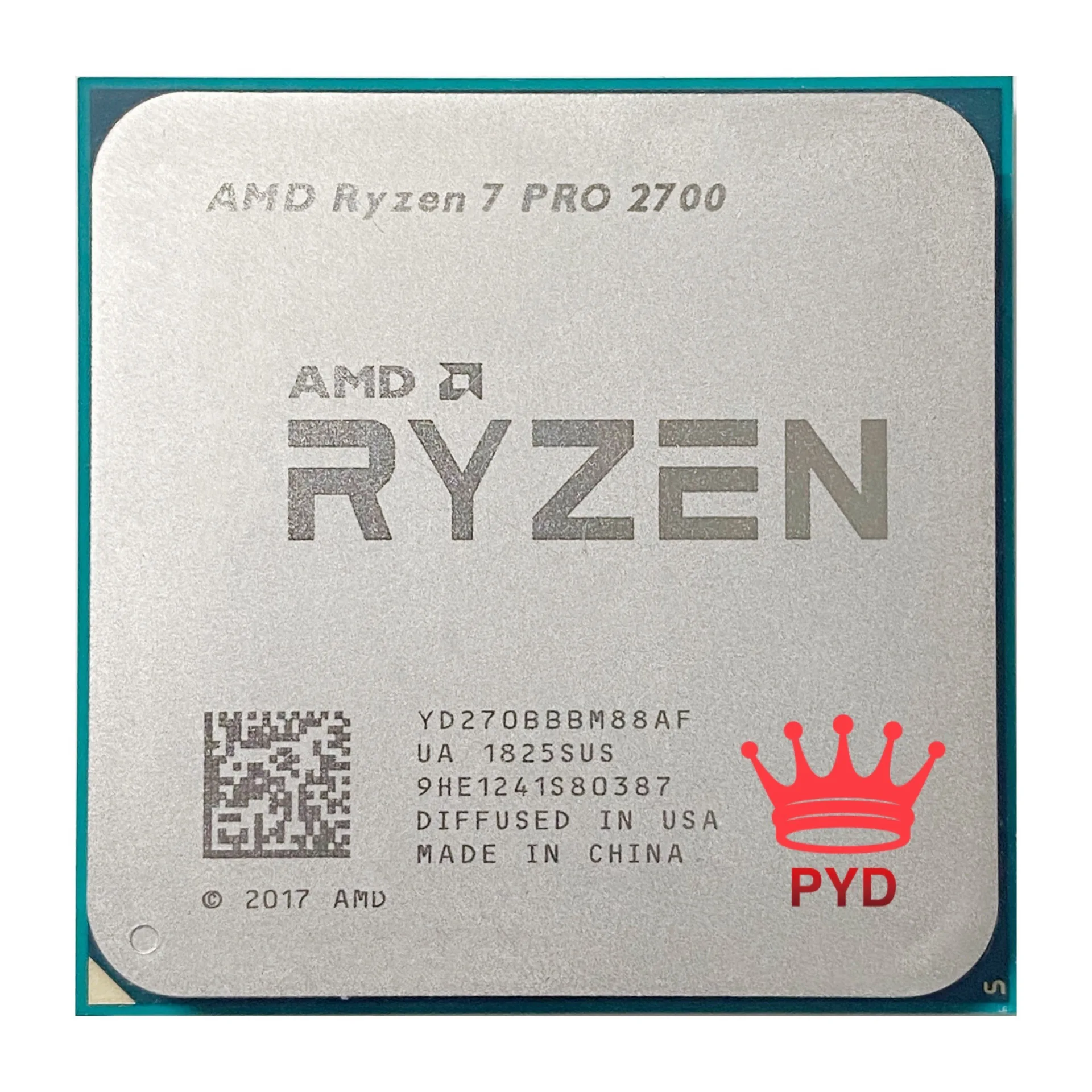 Processador amd ryzen 7 pro 2700 r7, 2700 ghz oito núcleos, memória ram ...