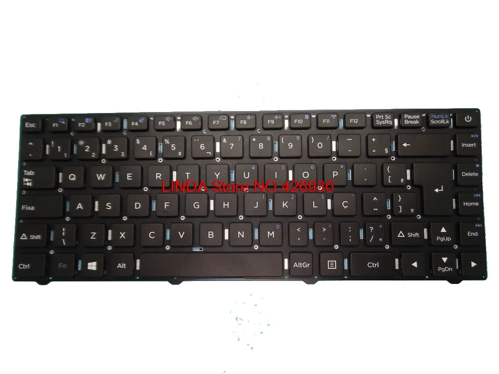 Клавиатура для ноутбука челнок SHM16G28PAJF512 SHM16G38PA-F511 SHM16G38PAJF51 MP-11J78PA-F51U MP-11J78LA-F51U MP-11J78E0-F51U BR/ла