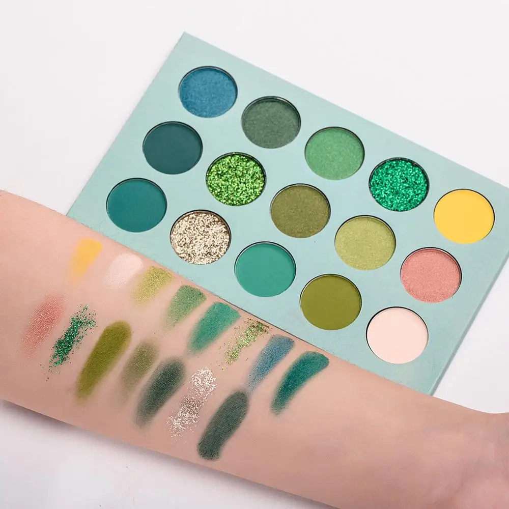 BEAUTY GLAZED палитра теней для век 60 цветов водостойкая макияжа мерцающие матовые