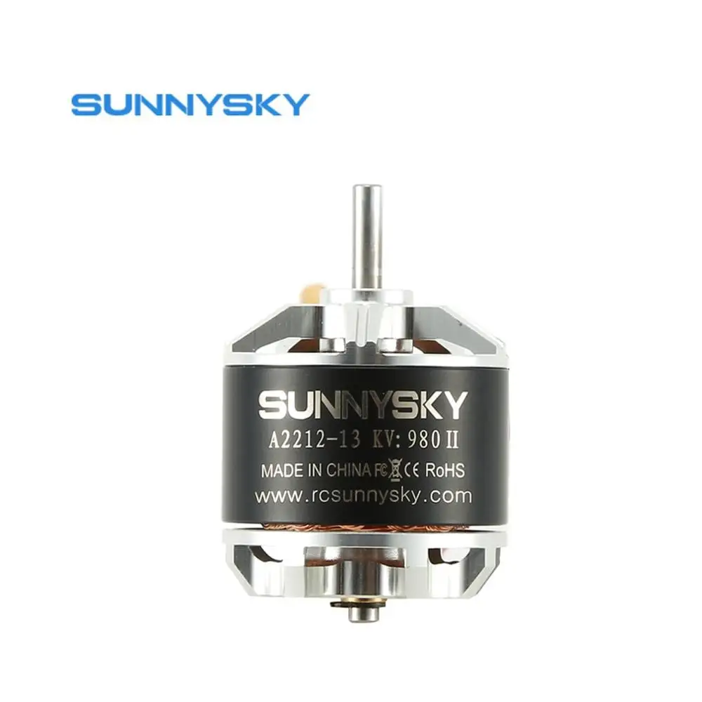 

SunnySky A2212 980KV 1400KV 2450KV Brushless Motor High Power Outrunner Motor for RC Models Drone Fixed-wing Airplane