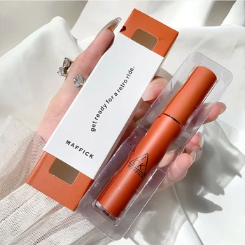

MAFFICK 3 Colors Velvet Lip Glaze Matte Lip Glaze Non-stick Cup Waterproof Lipstick perfect lips all day maquiagem lips makeup