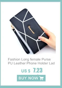 Retro Long female Wallet PU Leather Credit Holders woman Wallets Bag Casual Soft Ladies bag