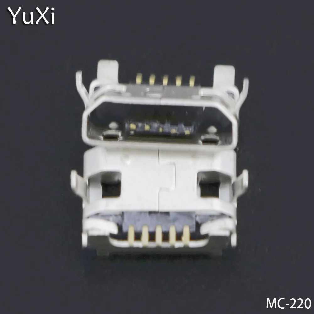 YuXi 10 шт./лот Micro USB зарядный разъем для Lenovo A7600 A7600H A788T S930 A656 A370 S390 A388T A3000