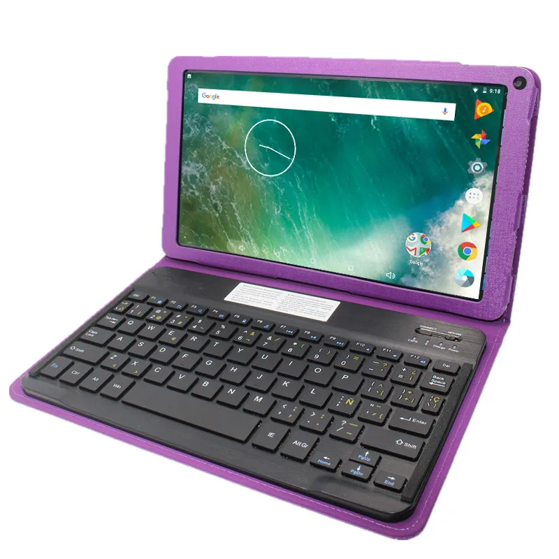 G7 10,1 дюймовый планшет PC1024 x 600 пикселей Cortex A33 четырехъядерный Android 6,0 1+ 16 Гб цветной с оригинальной Bluetooth клавиатурой Чехол