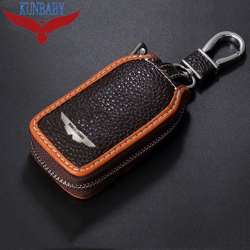 KUNBABY топ из натуральной коровьей кожи чехол для автомобильных ключей новый