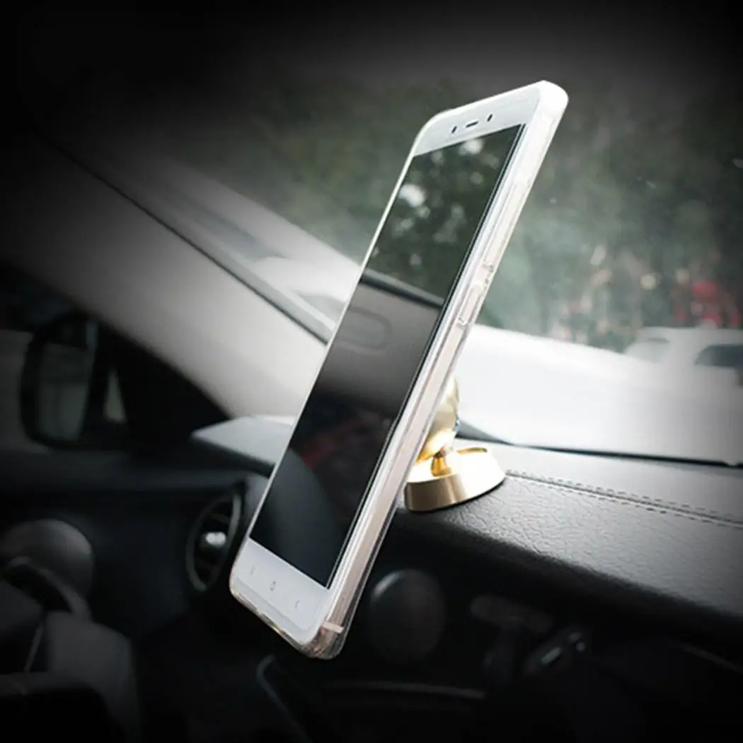 Прочный практичный 360 градусов вращающаяся паста автомобильное магнитное притяжение телефон для общего держателя