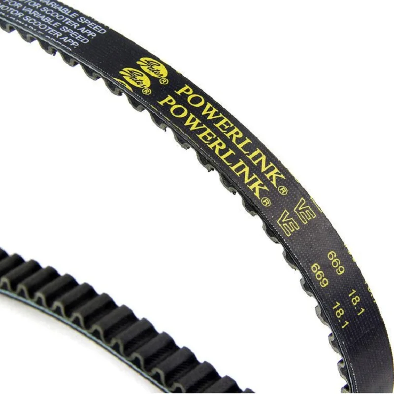 

LumiParty Gates Powerlink 669 18.1 30 Drive Belt for GY6 50 80 Scooter Moped ATV Go-kart Drive Belt for GY6 50 80 r30