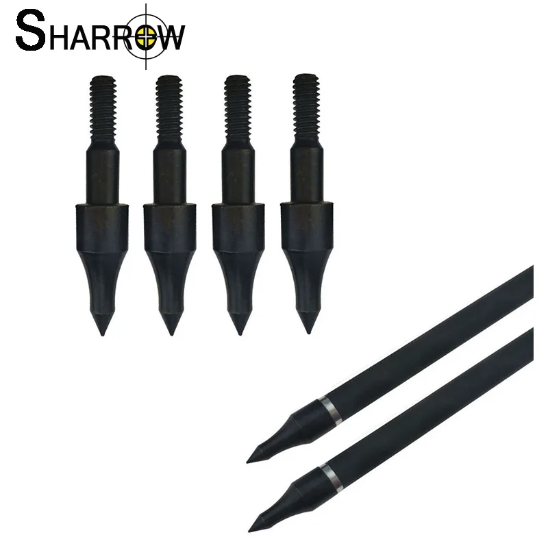 50/100pcs Point Arrowheads metal Target Broad head For Archery Arrows