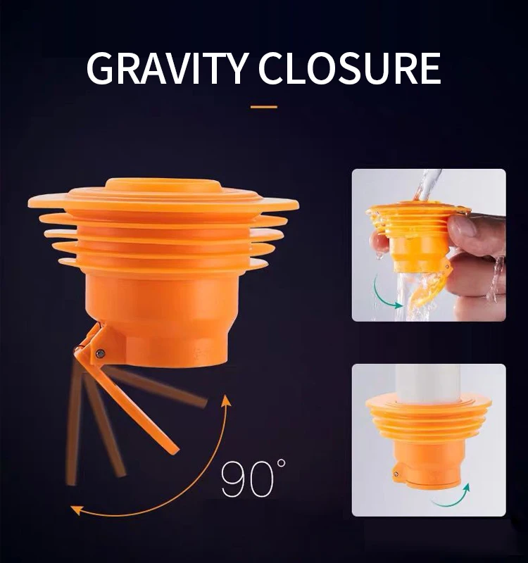 Water Pipe Plug Silicone Seal Deodorant Anti-blocking Anti-water Abs Plastic Floor Drain Core 50 Tubes 75 Tubes shower drain plug floor drain drain seal plug floor drainer inner core