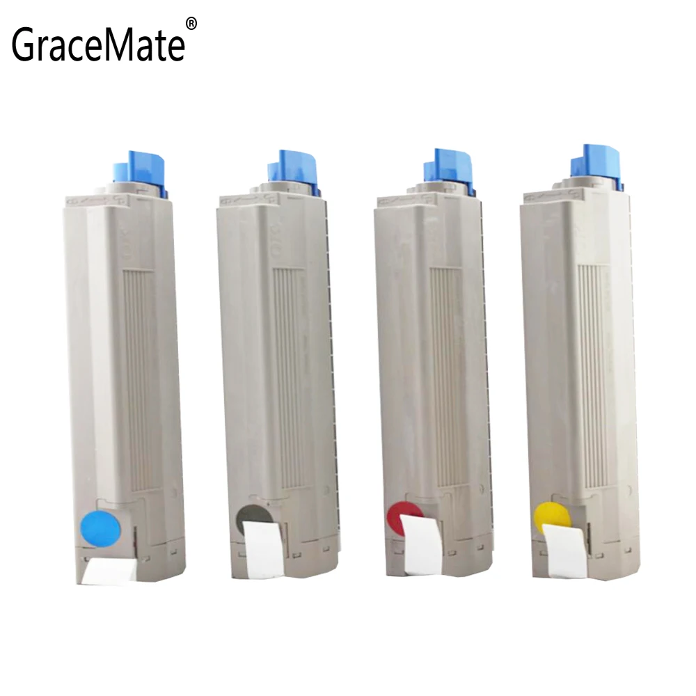 

GraceMate Toner Cartridge for OKI C810 C810N C810DN C810CDTN C830 C830N C830DN Printers Black and Color Toner Cartridges