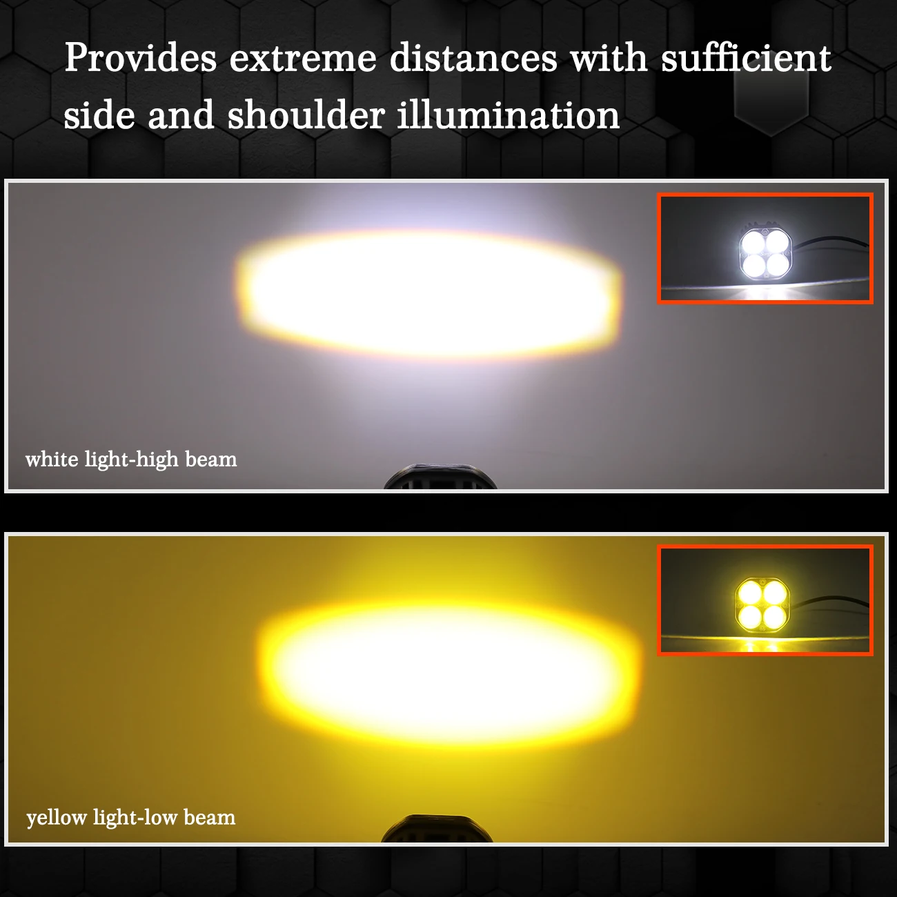 CO LIGHT 12D 3 inch Car LED Work Light 3000K 6000K DRL Spotlight 15000LM Fog Light for Offroad 4x4 Tractor 12V 24V Motorcycle