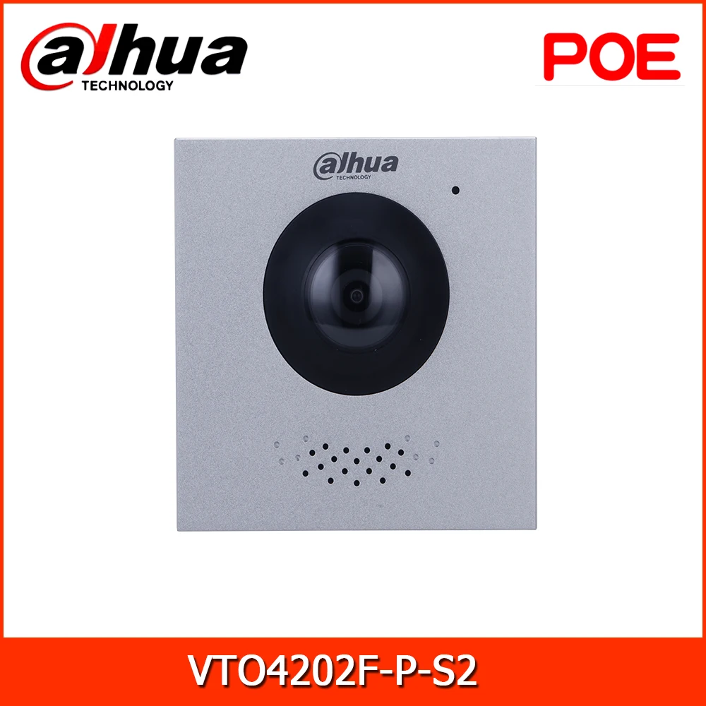 Dahua VTO4202F-P-S2 2-мегапиксельные модули дверная станция поддержка poe мобильный