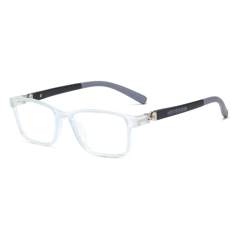 Eyeglass Frames Kids Anti Blue Light Blocking Optical Frame Eyewears Boys Girls Computer Transparent