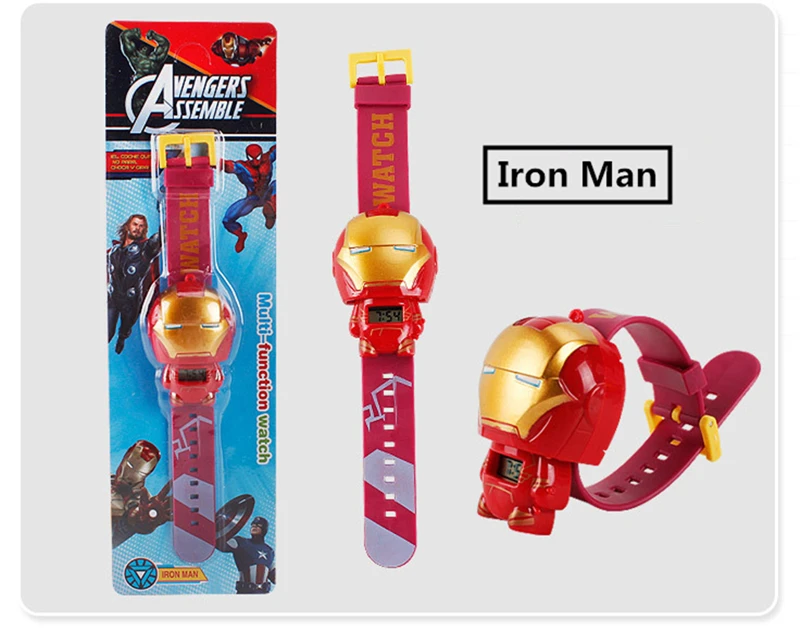 Spider-Man Iron Man Avengers: Endgame Cosplay Character Props Accessories Child Watch Toy Halloween Party Prom