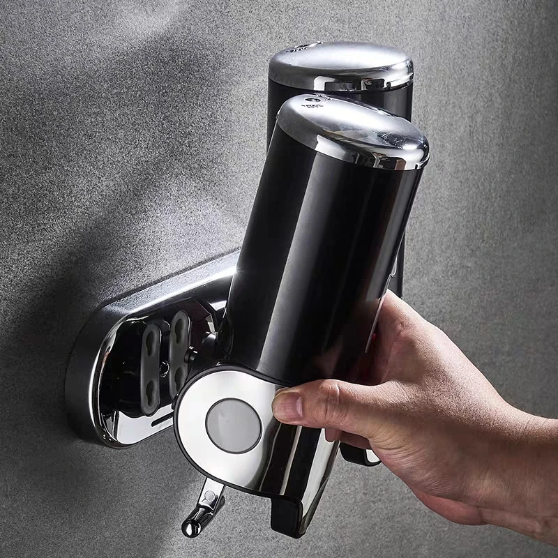 Bathroom Foam Soap Dispenser Gel Dispenser Wall Mount Soap Shampoo Head Shower Liquid For Bathroom Accessories