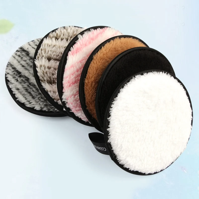 Новая Губка для удаления макияжа флаттер мойка Чистка Хлопок хлопки многоразовая влажная губка для лица слоеный мягкий натуральный очиститель инструменты