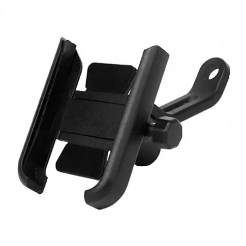 360 Degree Universal Motorcycle Electric Car Mirror Seat Phone Holder Bracket black