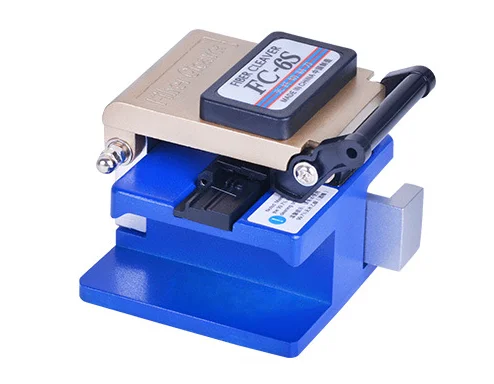 FC-6S Fiber Optic Cleaver Fusion Splicer Automatic Focus Function FTTH FTTX Tool 