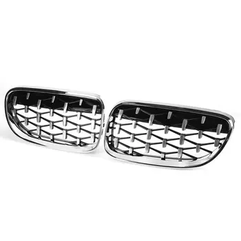 

Diamond Style Car Front Kidney Grilles Grill For BMW E92 E93 2010 2011 2012 2013 2014 2015 Car Racing Grills