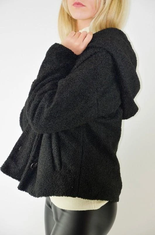 GREYMODA CHAQUETA MUJER CAPUCHA BORREGUITO