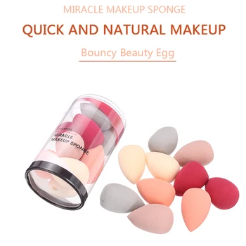 

10PCS Sponge Makeup Beauty Foundation Blender Powder Puff Egg Foundation Concealer Cosmetic Tool