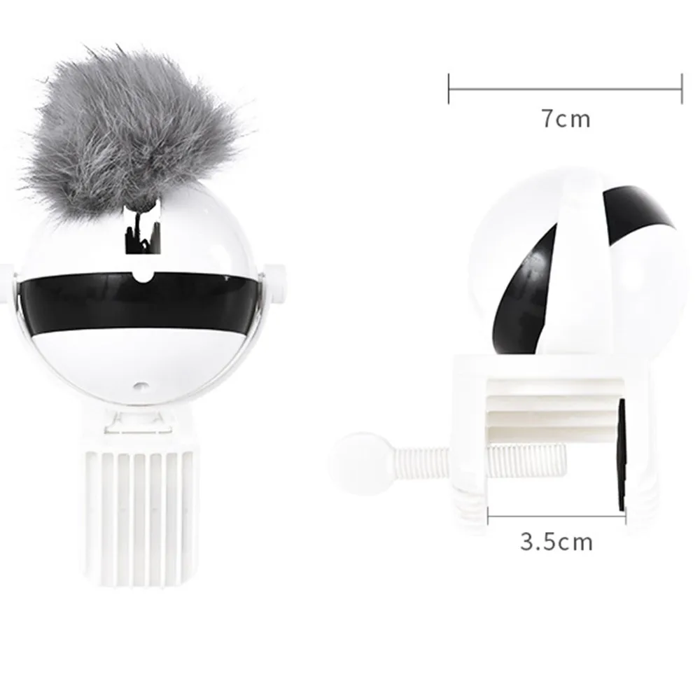 Интерактивная игрушка в виде кошачьего шара электронная движущаяся Дразнилка