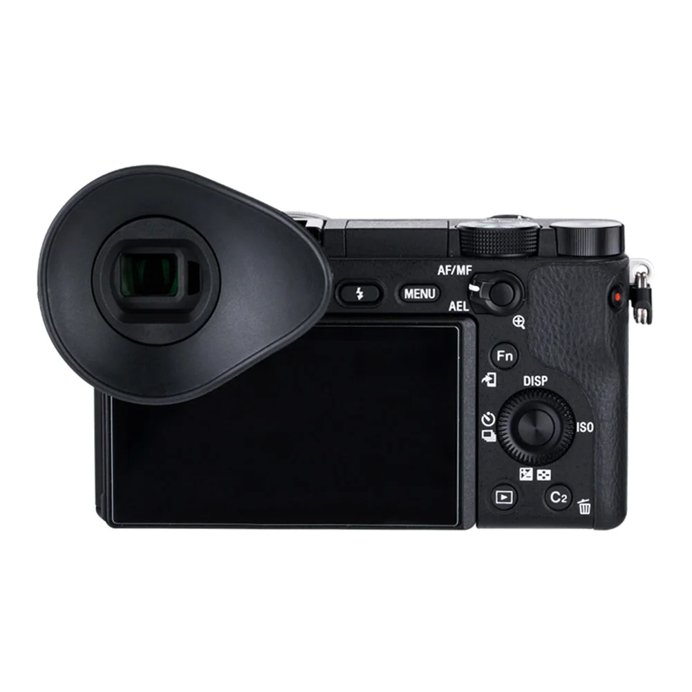 

360 Degree Rotate Easy Install Ergonomic Camera Eyecup Soft Silicone Mini Clearer Large Cover Stable For Sony A6000 A6300 NEX-7