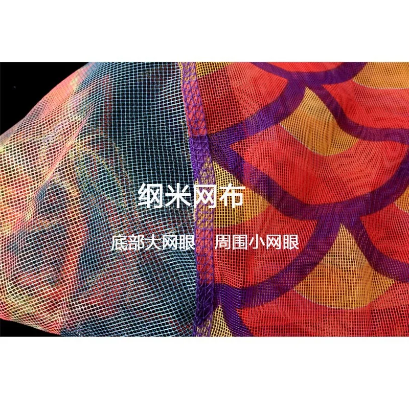 Посадочная сетка для головы не dou shui устойчивый к царапинам крючок для ловли рыбы копия нанометра на молнии нанометровая стальная проволочная сетка сумка для веревочки Wea