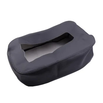 

Black Thread Microfiber Leather Console Lid Seat Armrest Top Cover fit for Silverado Suburban Tahoe Sierra 2007-2011 2012 2013